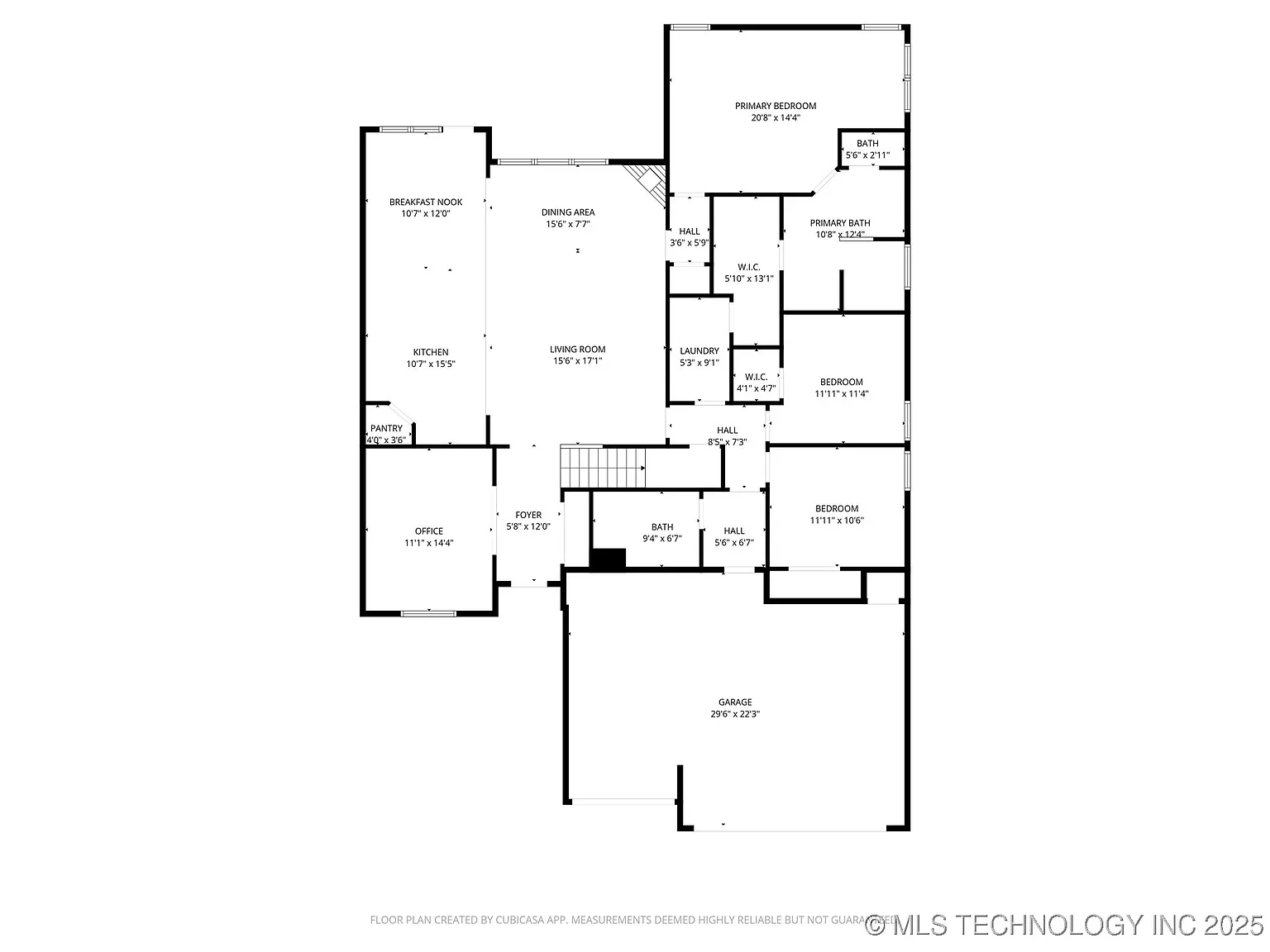 Main Level Floor Plan